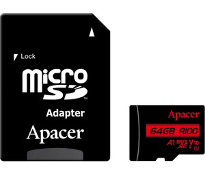 Карт. пам. Apacer microSDXC UHS-I 64GB R100