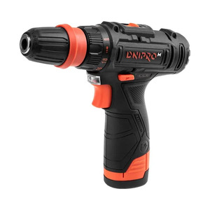 Шуруповерт аккумуляторный DniproM CD-12QX+BP-122(2x)+FC-122