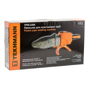 Паяльник для пластиковых труб TEKHMANN TPW-2406