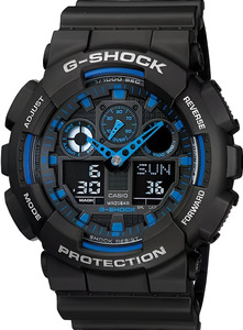 Годинник електронний Casio G-Shock GA-100