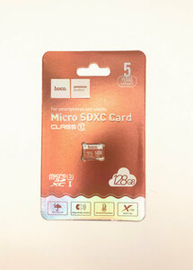 Карта пам'яти Hoco micro SDHC 128GB class 10